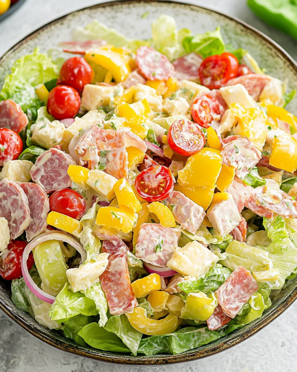 Italian Grinder Salad