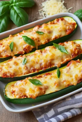 Keto Chicken Parmesan Zucchini Boats (Easy & Healthy!)