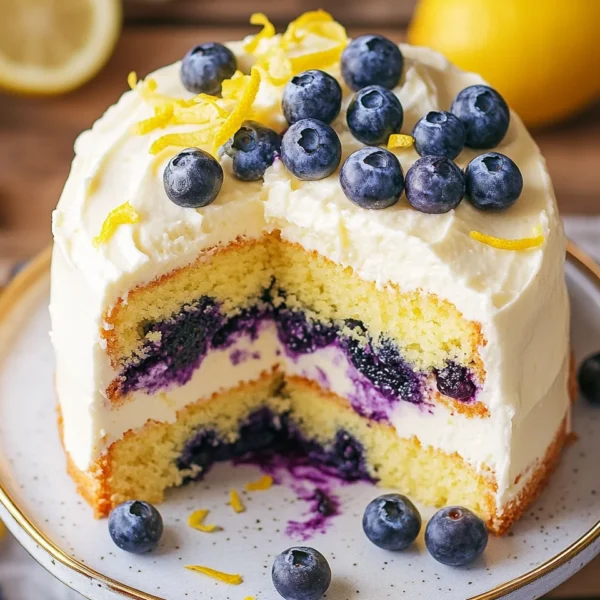 Lemon Blueberry Cake