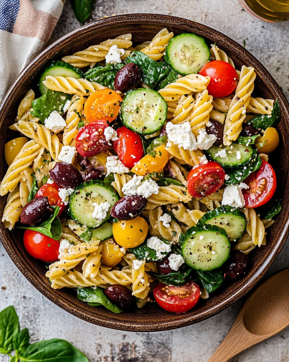 Mediterranean Pasta Salad