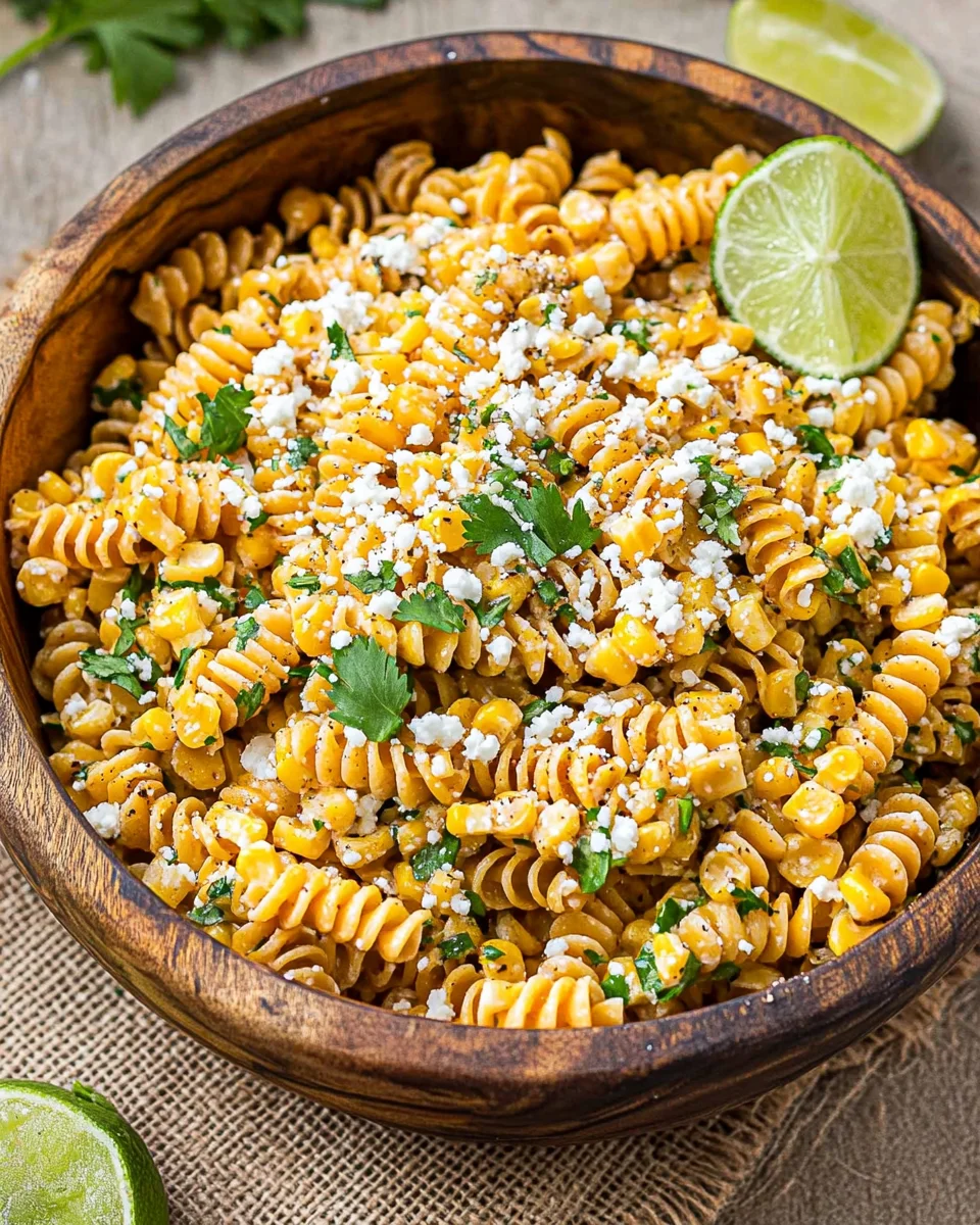 Mexican Street Corn Pasta Salad