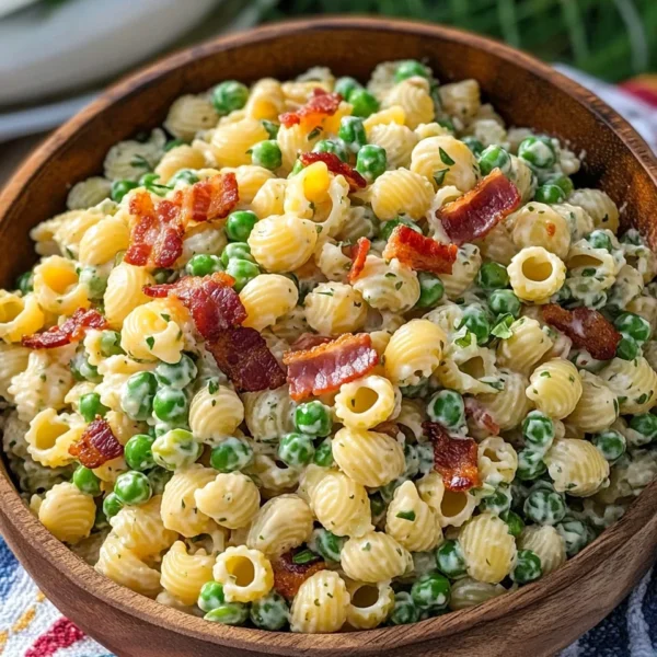 Pea Pasta Salad