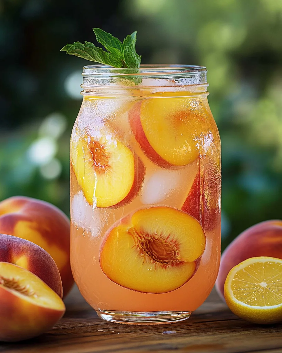 Peach Lemonade Recipe