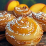 Peach Pie Cruffins Recipe