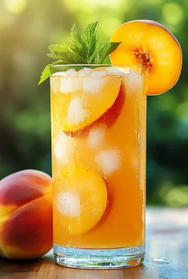 Refreshing Peach Lemonade