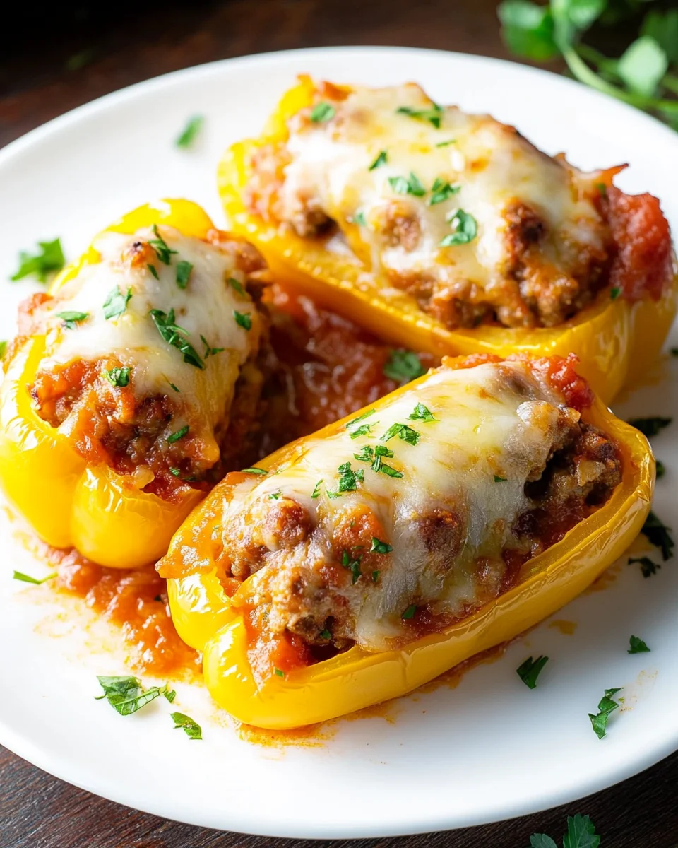 Sausage Stuffed Banana Peppers Recipe