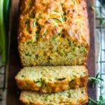 Savory Zucchini Cheddar Quick Bread