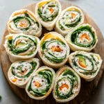 Smoked Turkey Pinwheels with fresh Herb Cream Cheese