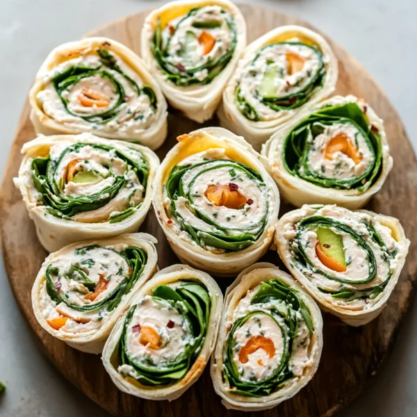 Smoked Turkey Pinwheels with fresh Herb Cream Cheese