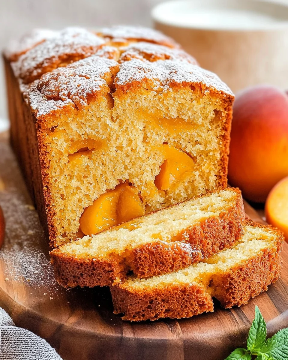 Southern Peach Bread