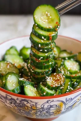 Spiral Cucumber Salad: Korean-Inspired Recipe
