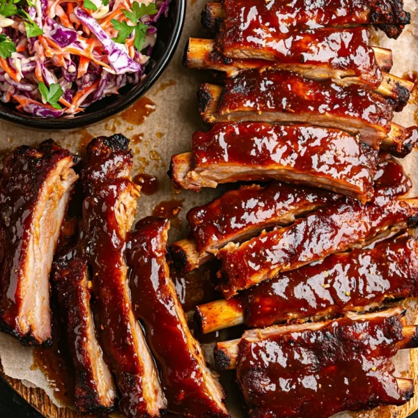 Sticky Oven Barbecue Ribs