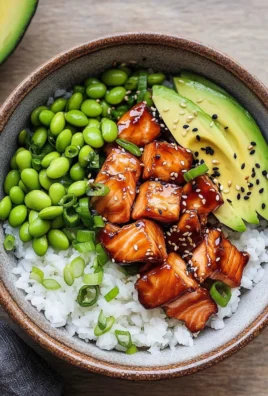 Teriyaki Salmon Sushi Bowl (GF)