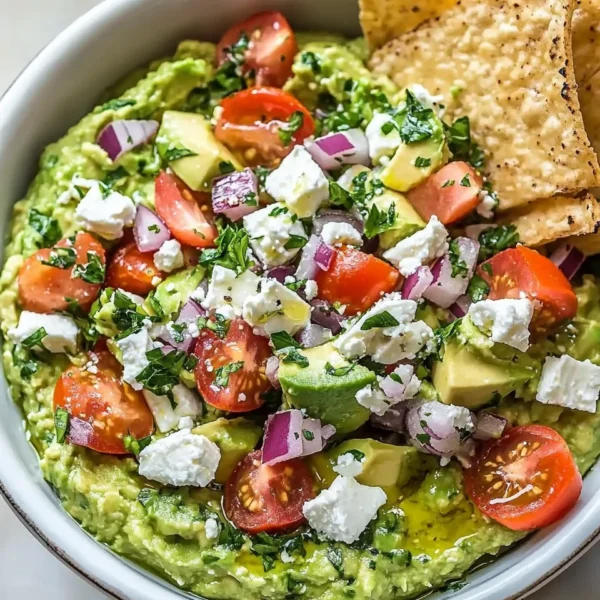 The Best Avocado Feta Dip