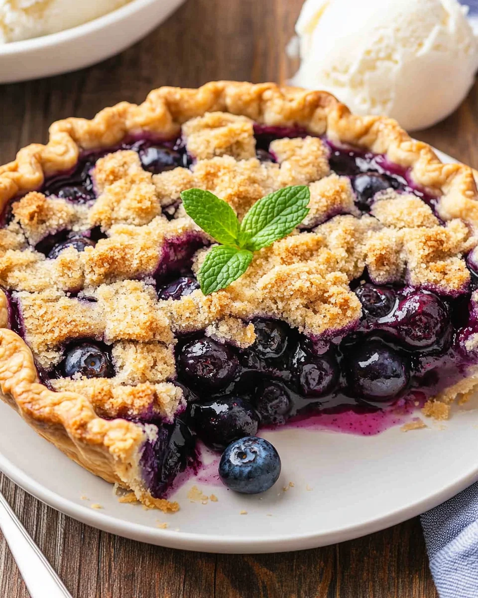 The Best Blueberry Pie Recipe