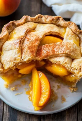 The Best Peach Pie