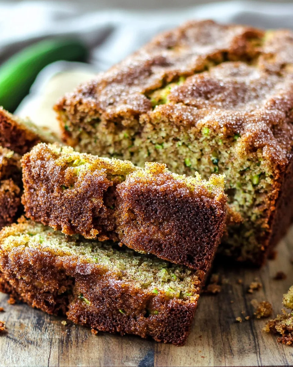 The Best Snickerdoodle Zucchini Bread