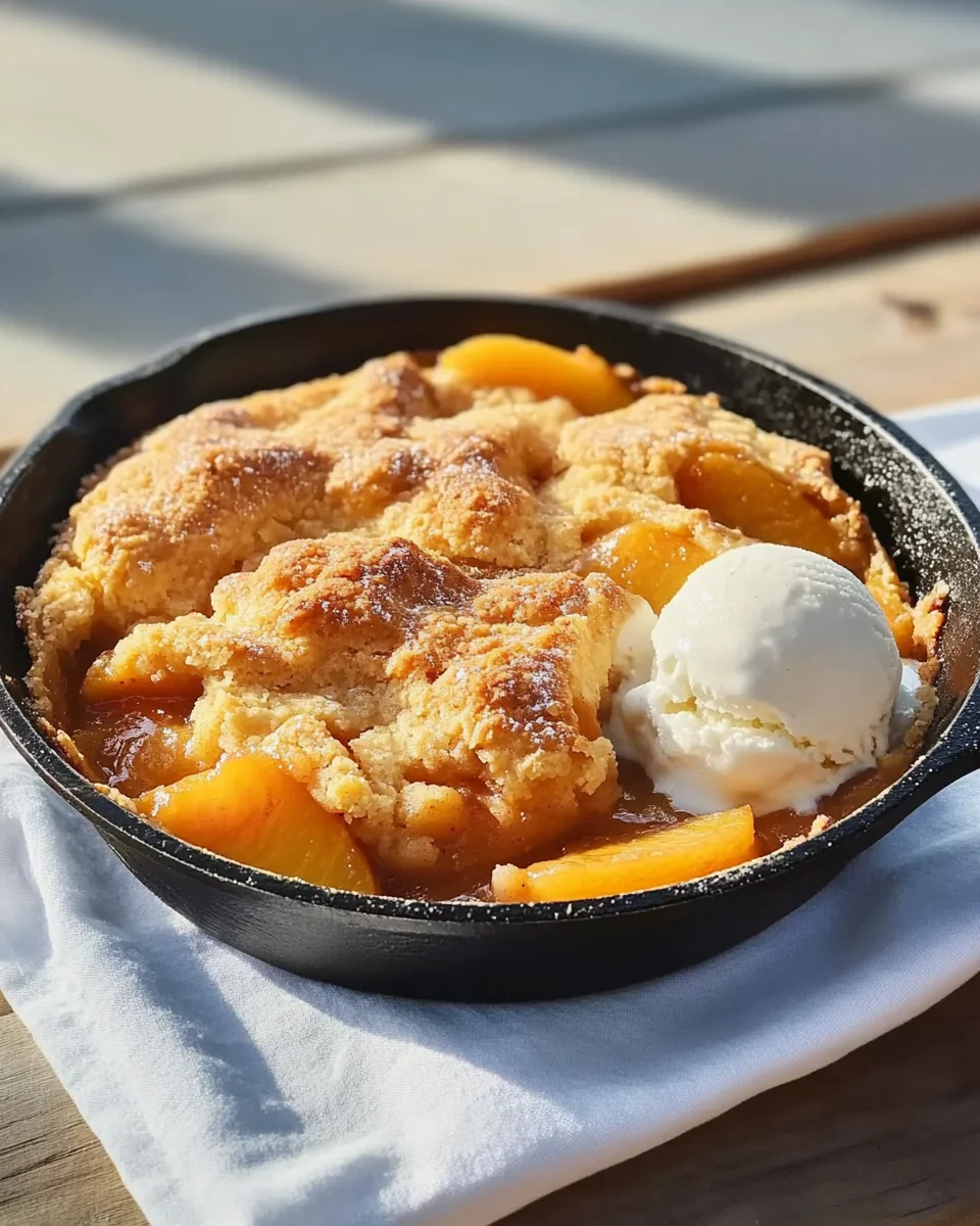 The Best Southern Peach Cobbler Recipe