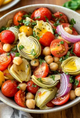 Tuscan Artichoke Tomato Salad