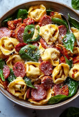 Tuscan Tortellini Salad