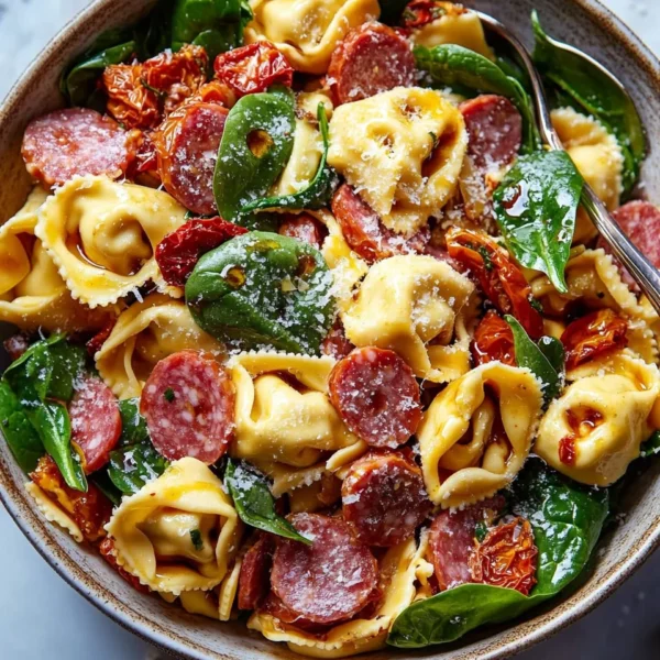Tuscan Tortellini Salad