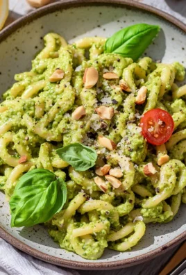 Vegan Avocado Pesto Pasta