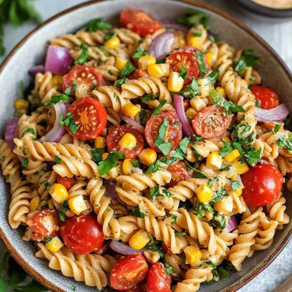 Vegan Southwest Pasta Salad Recipe