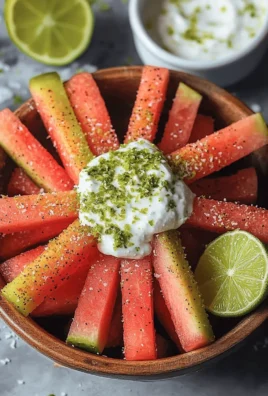 Watermelon Fries with Coconut Lime Dip | Healthy Summer Snack!