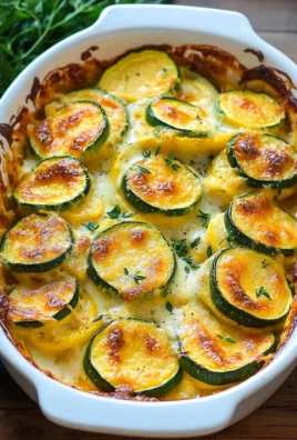 Zucchini and Yellow Squash Au Gratin
