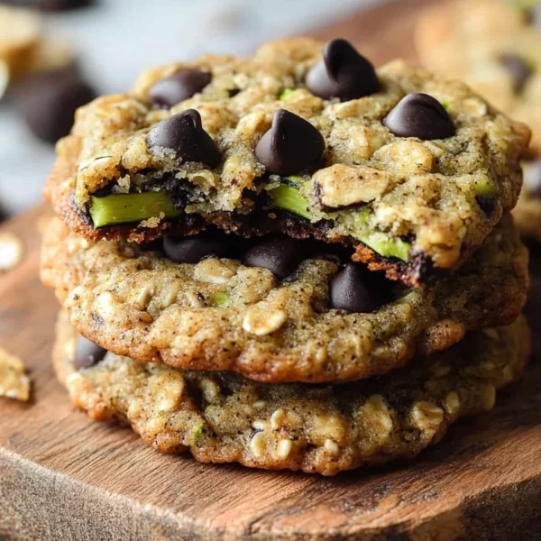 Zucchini Chocolate Chip Cookies