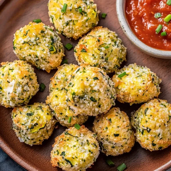 Zucchini Garlic Bites
