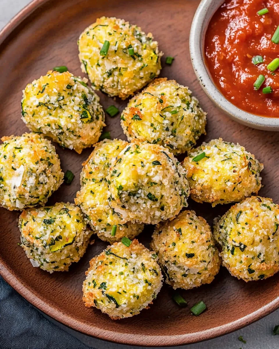 Zucchini Garlic Bites