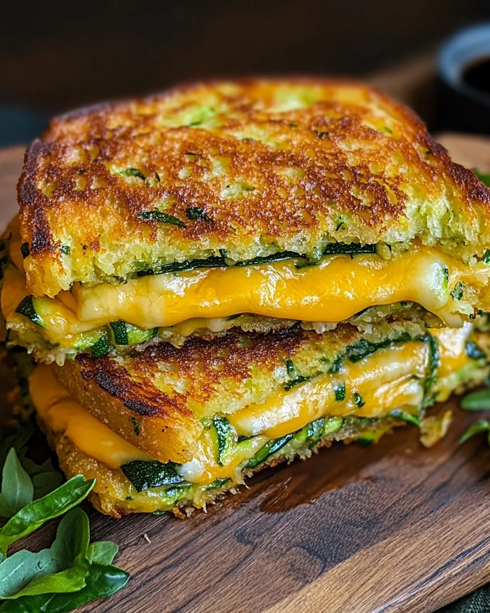 Zucchini Grilled Cheese