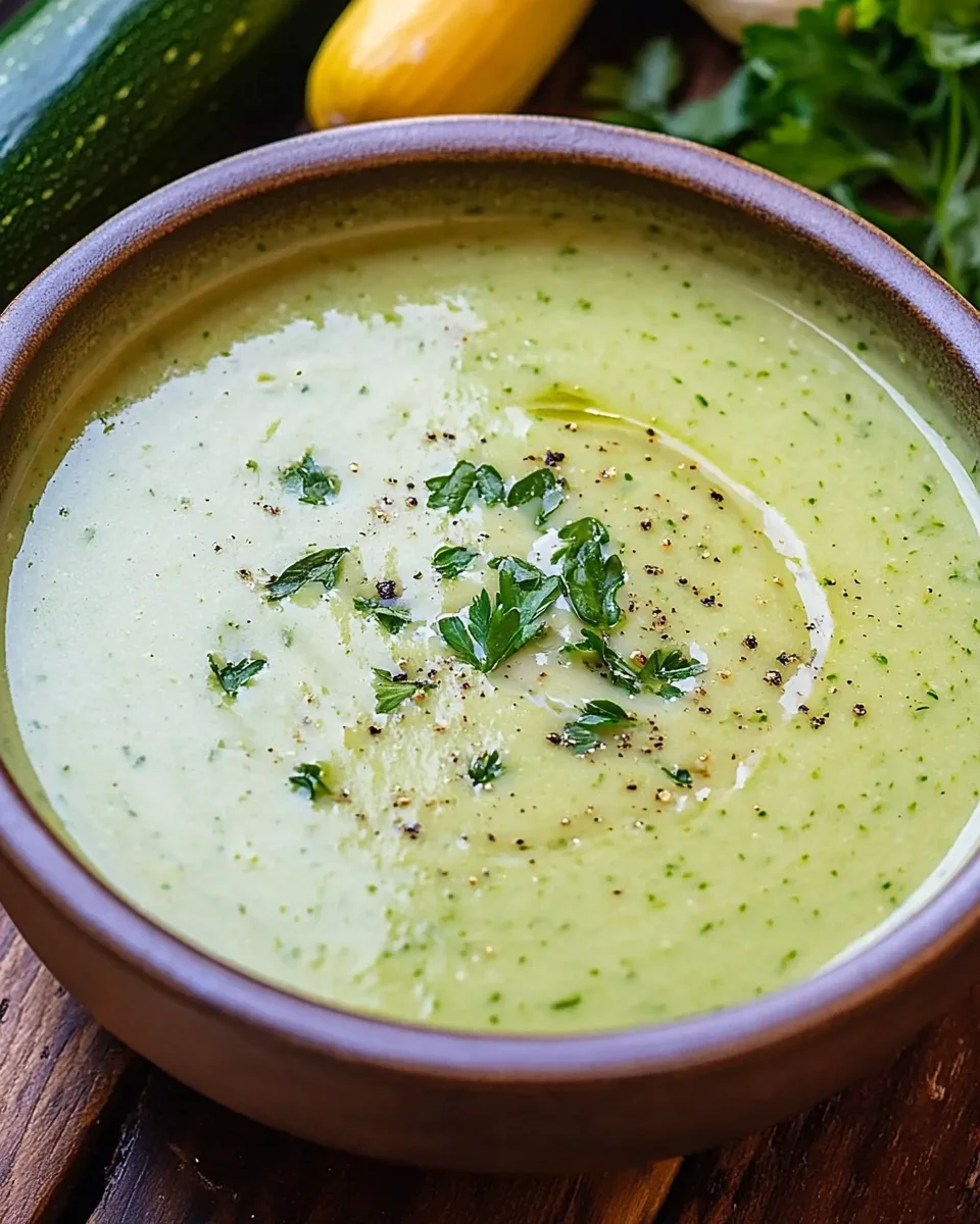 Zucchini Soup